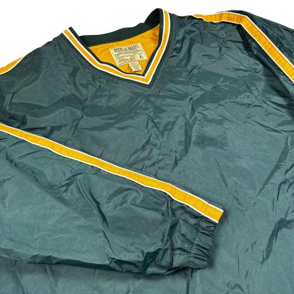 Vintage Windbreaker Mens XL Steve & Barry's Lined Down Heavyweight Synch Track